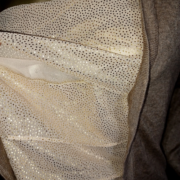 CJ Banks sweater with tiered attached tank - Picture 7 of 13